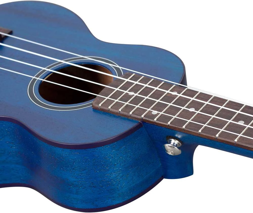 Soprano ukulelė Cascha Mahogany mėlyna HH 2266