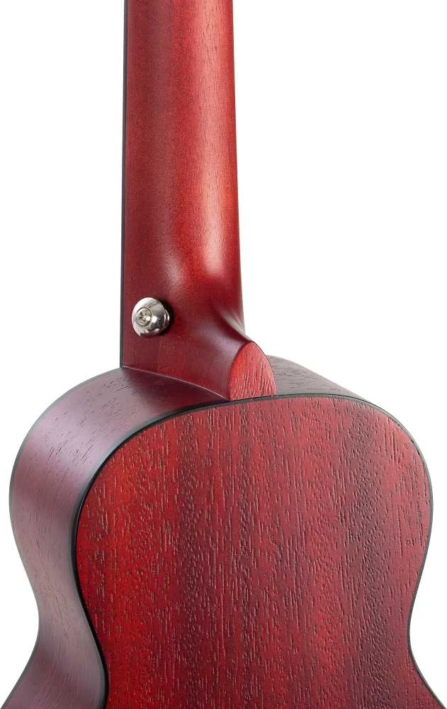 Soprano ukulelė Cascha Mahogany raudona HH 2263