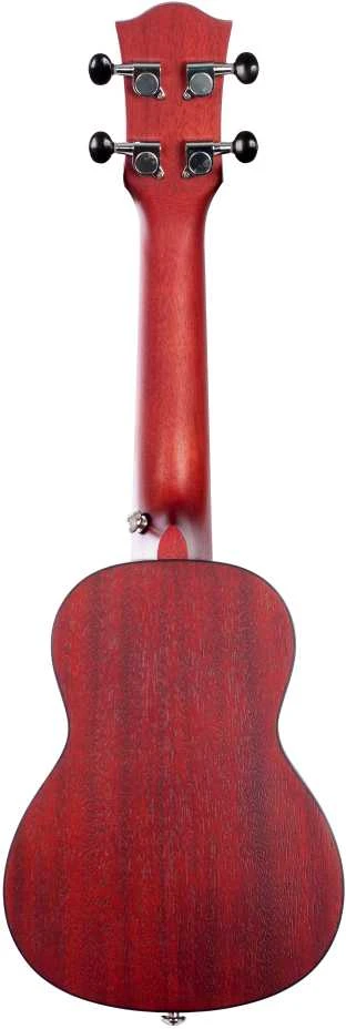 Soprano ukulelė Cascha Mahogany raudona HH 2263