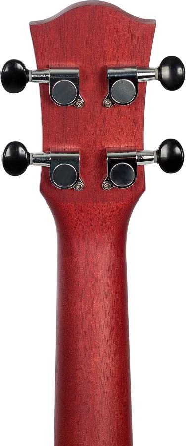 Soprano ukulelė Cascha Mahogany raudona HH 2263
