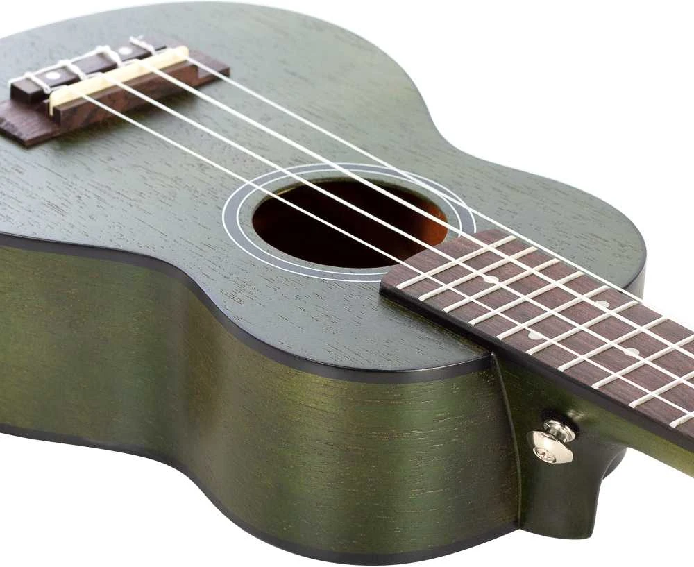 Soprano ukulelė Cascha Mahogany žalia HH 2265