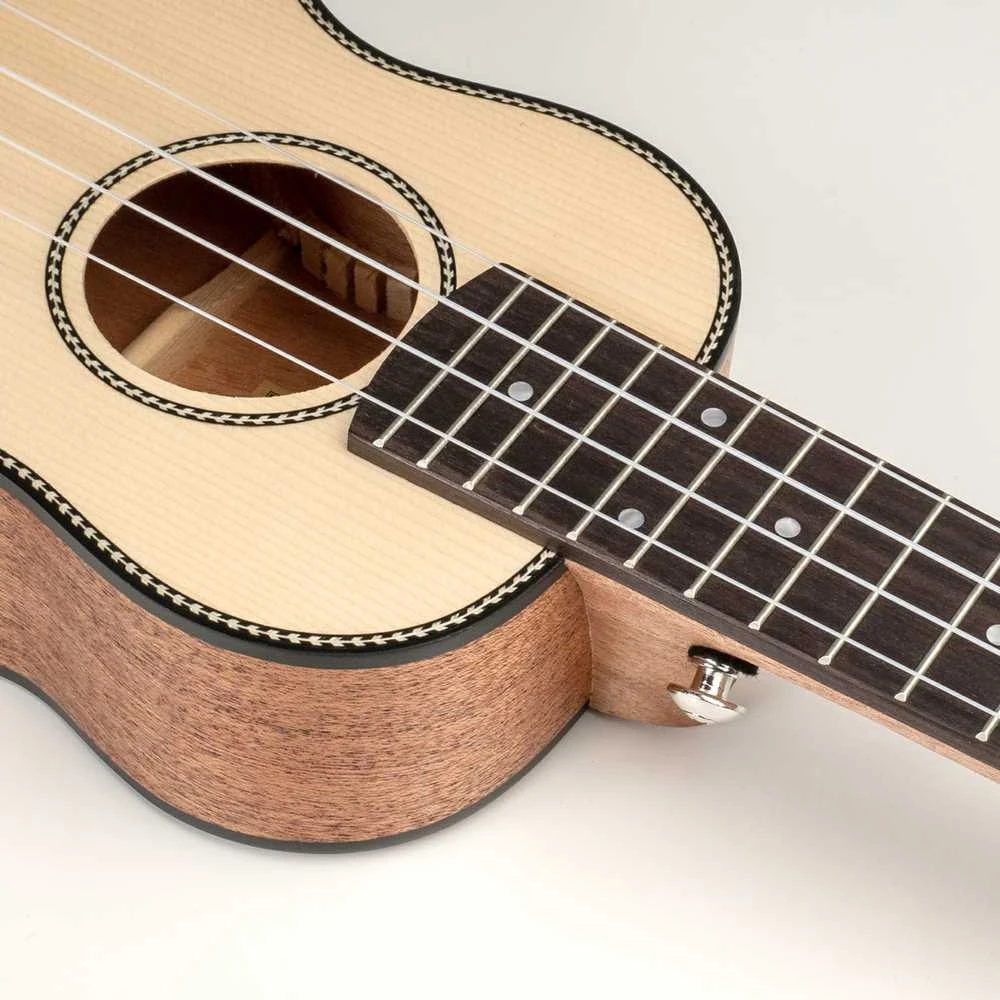Soprano ukulelė Cascha Spruce Solid Top HH 2148