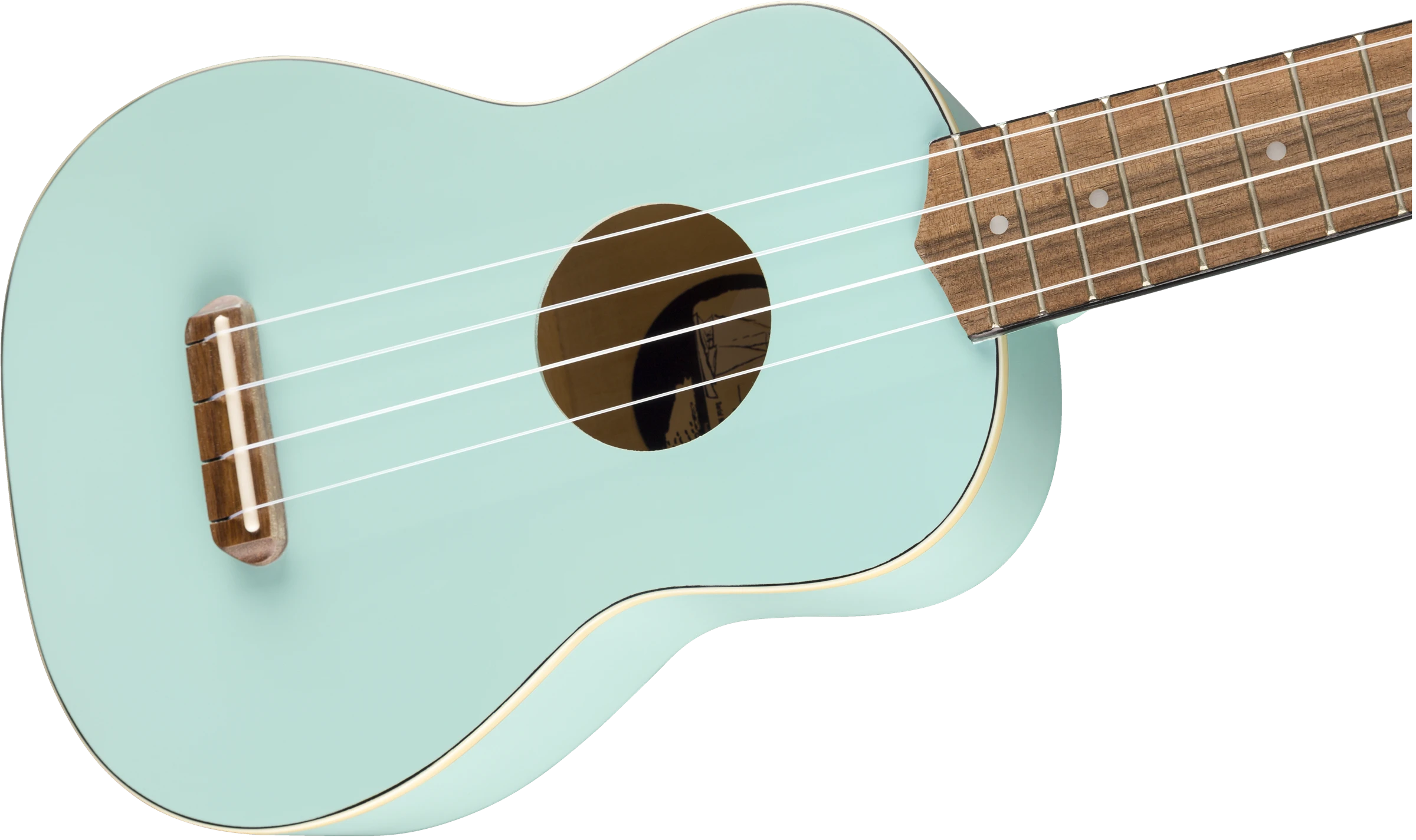 Soprano ukulelė Fender Venice DPB WN