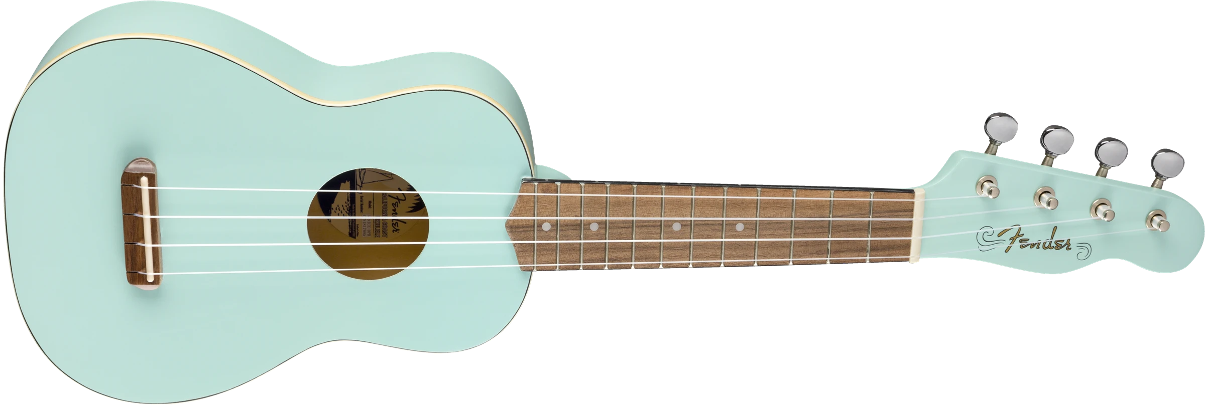 Soprano ukulelė Fender Venice DPB WN