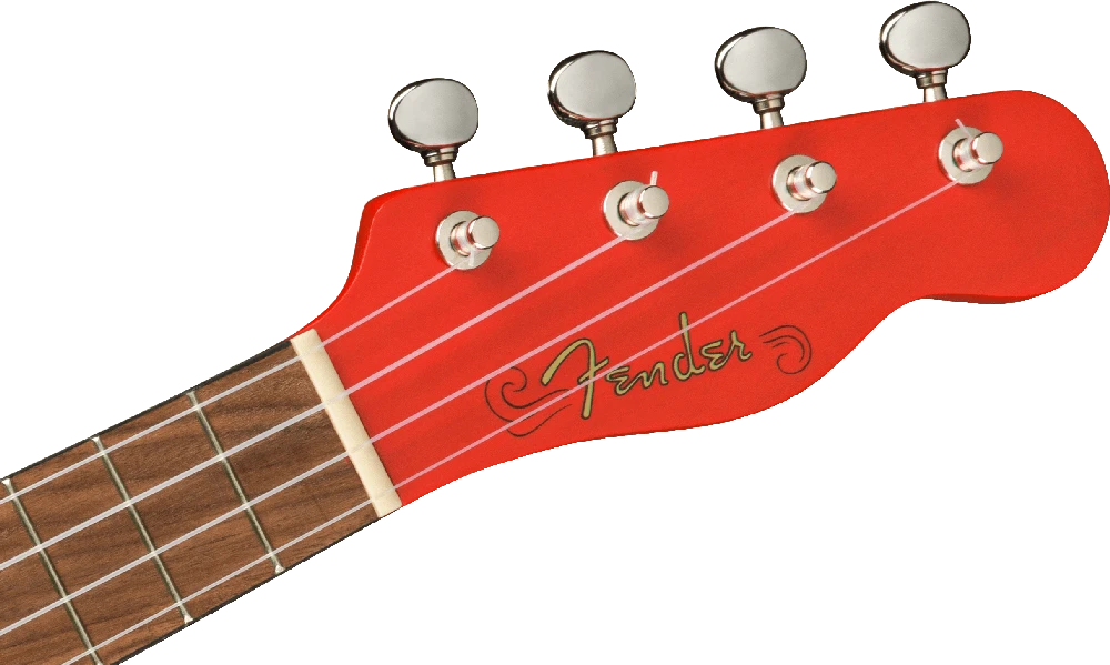 Soprano ukulelė Fender Venice FIESTA Raudonas (riboto leidimo)