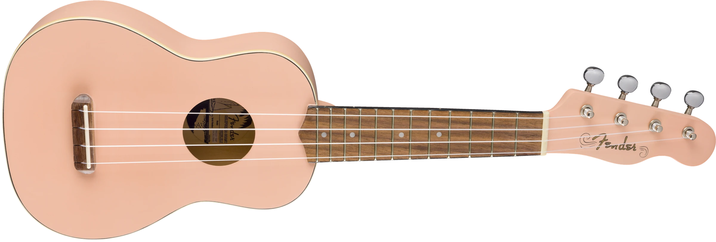 Soprano ukulelė Fender Venice SHP WN