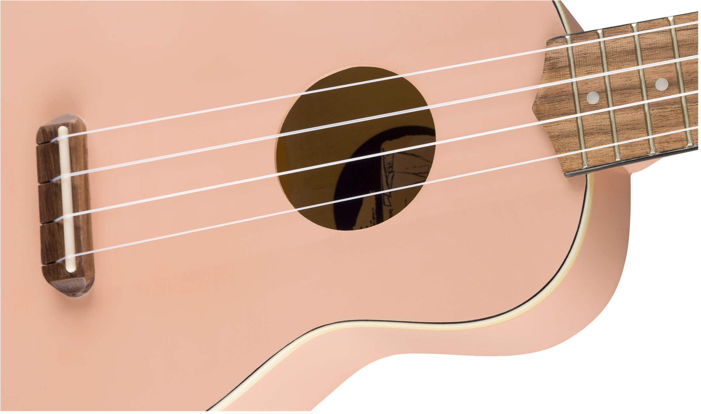 Soprano ukulelė Fender Venice SHP WN