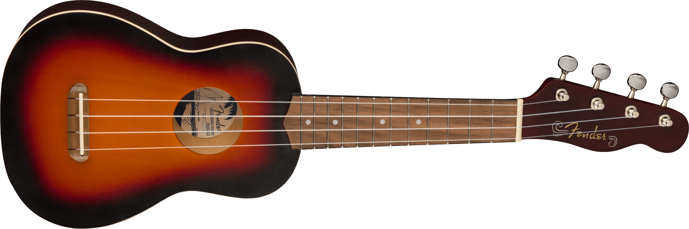 Soprano ukulelė Fender VENICE SOPRANO UKE, 2TS WN