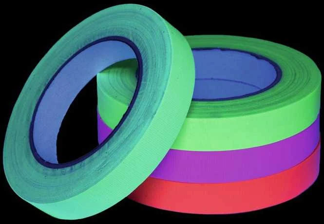 Steinigke Lipni juosta Gaffa Tape oranžinė (atsispindi UV šviesoje)