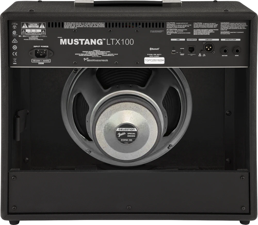 Stiprintuvas elektrinei gitarai Fender Mustang LTX100