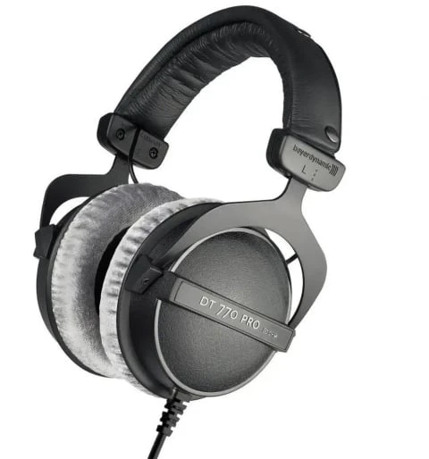Studijinės ausinės Beyerdynamic DT 770 PRO, 80 omų, juodos 474746