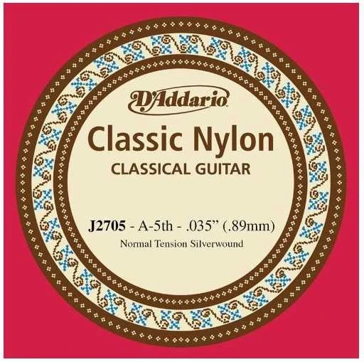Styga klasikinei gitarai D'Addario Classic NT J2705 0.035