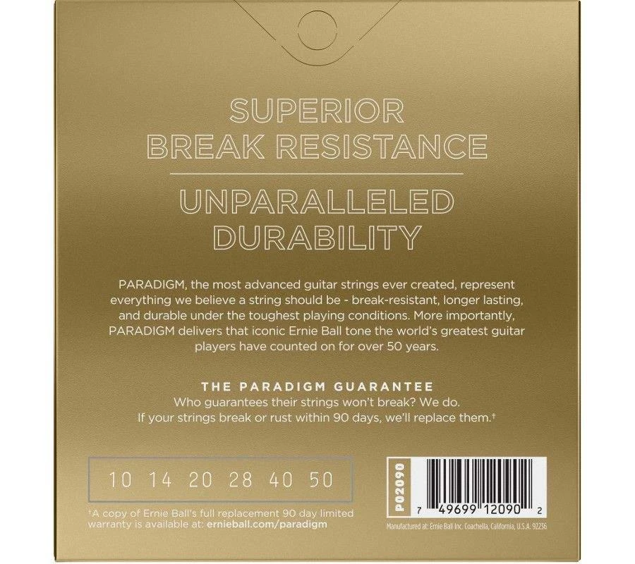 Stygos ak. gitarai Ernie Ball Paradigm Bronze 0.010 - 0.050