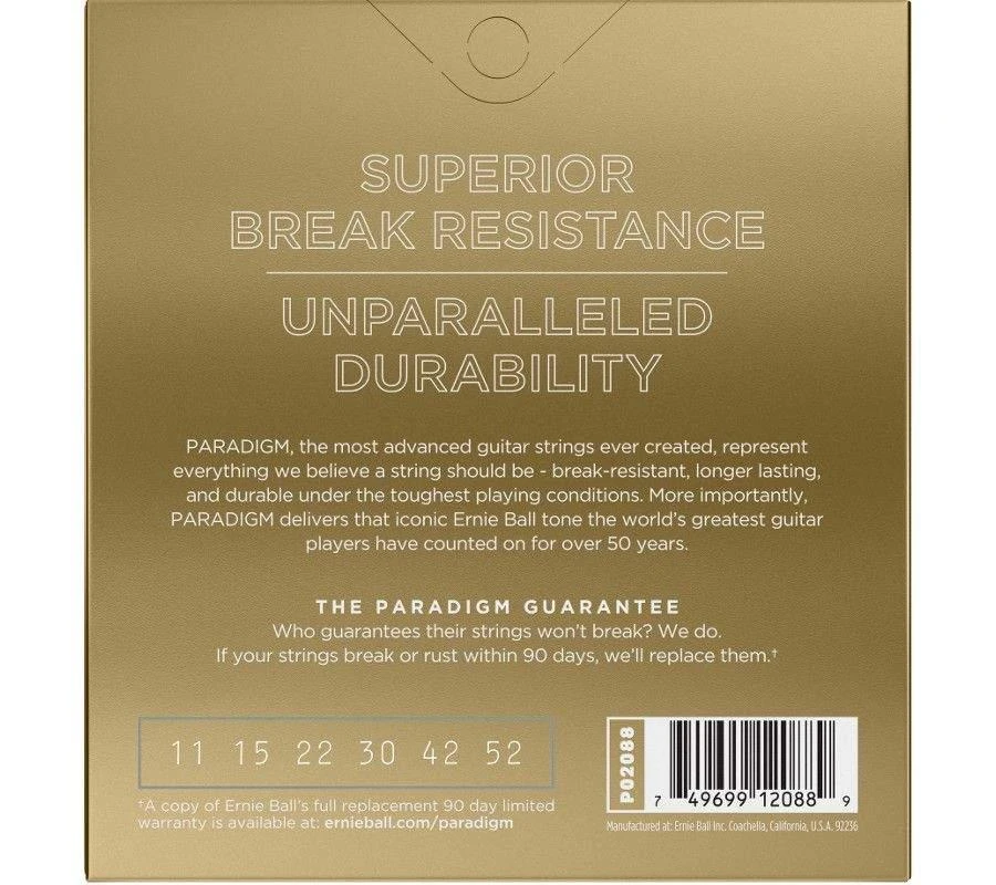 Stygos ak. gitarai Ernie Ball Paradigm Bronze 0.011 - 0.052