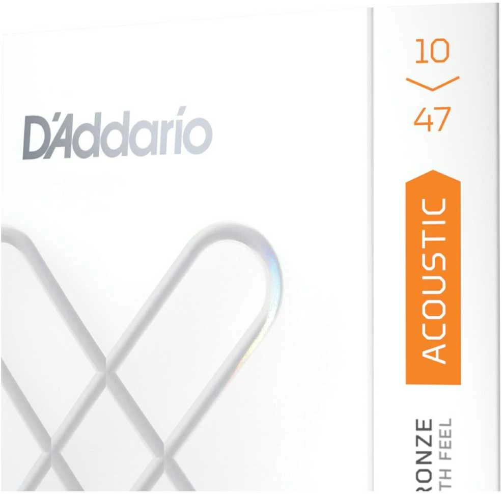 Stygos akustinei gitarai D'Addario XSABR1047 Bronze