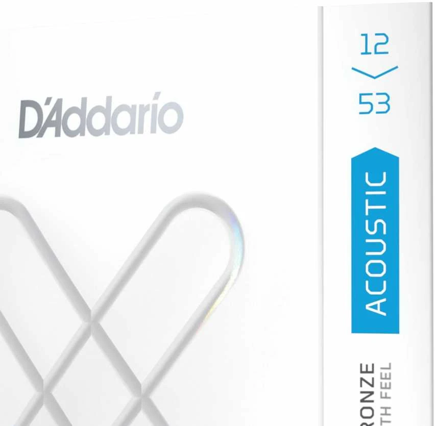 Stygos akustinei gitarai D'Addario XSABR1253 Bronze