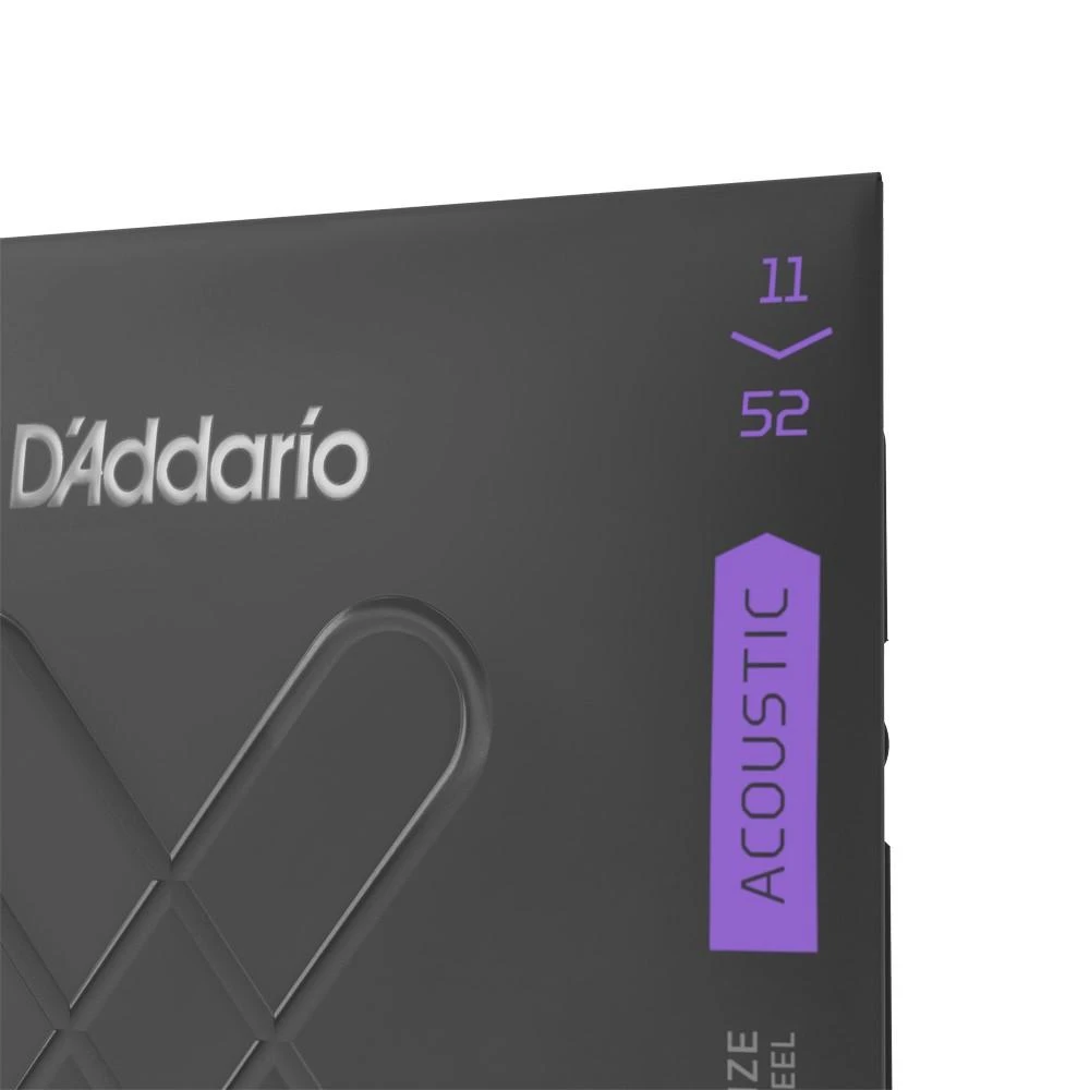 Stygos akustinei gitarai D'Addario XTABR1152