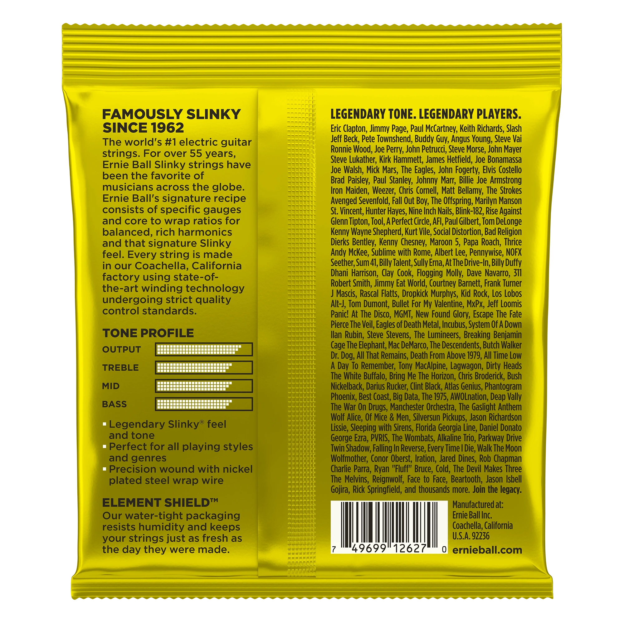 Stygos el. gitarai Ernie Ball Beefy Slinky 11-54