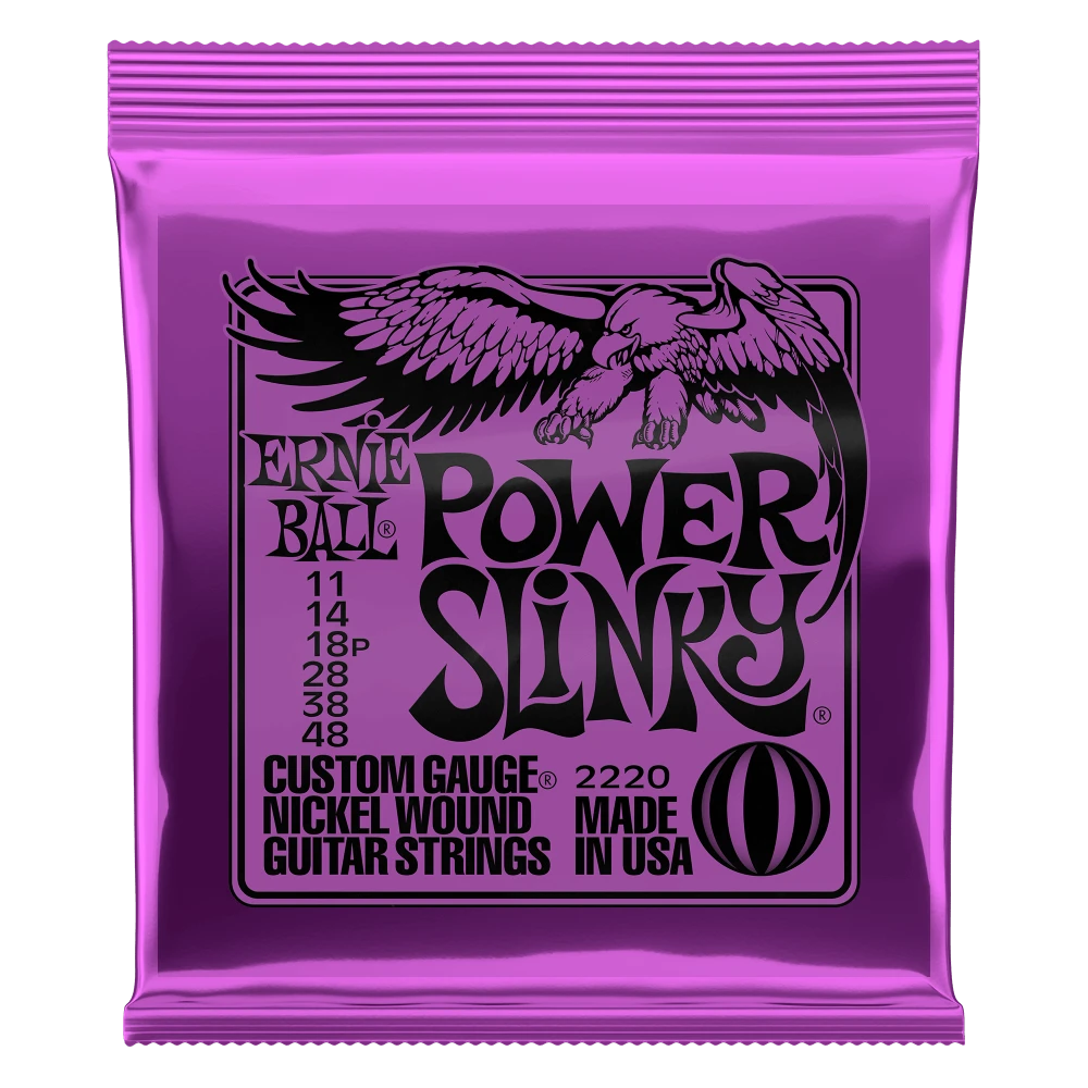 Stygos el. gitarai Ernie Ball P02220 Power Slinky 11-48