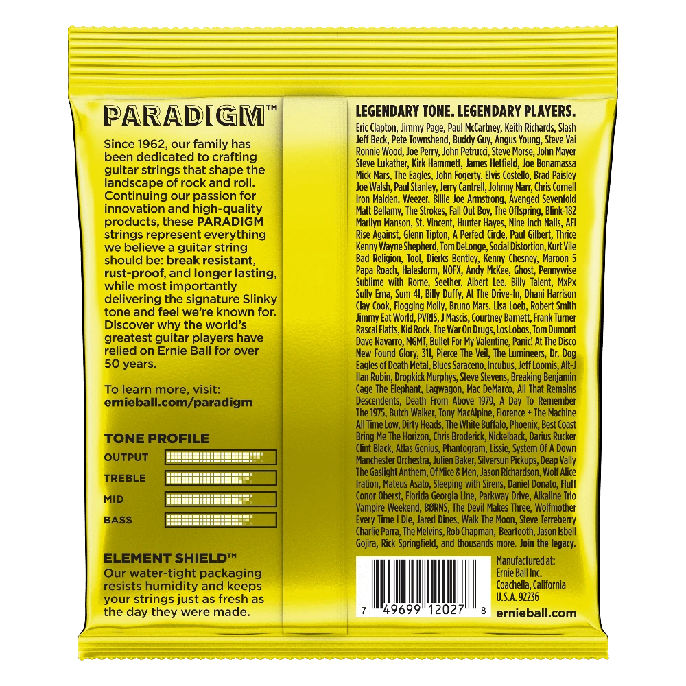 Stygos el. gitarai Ernie Ball Paradigm Beefy Slinky 11-54