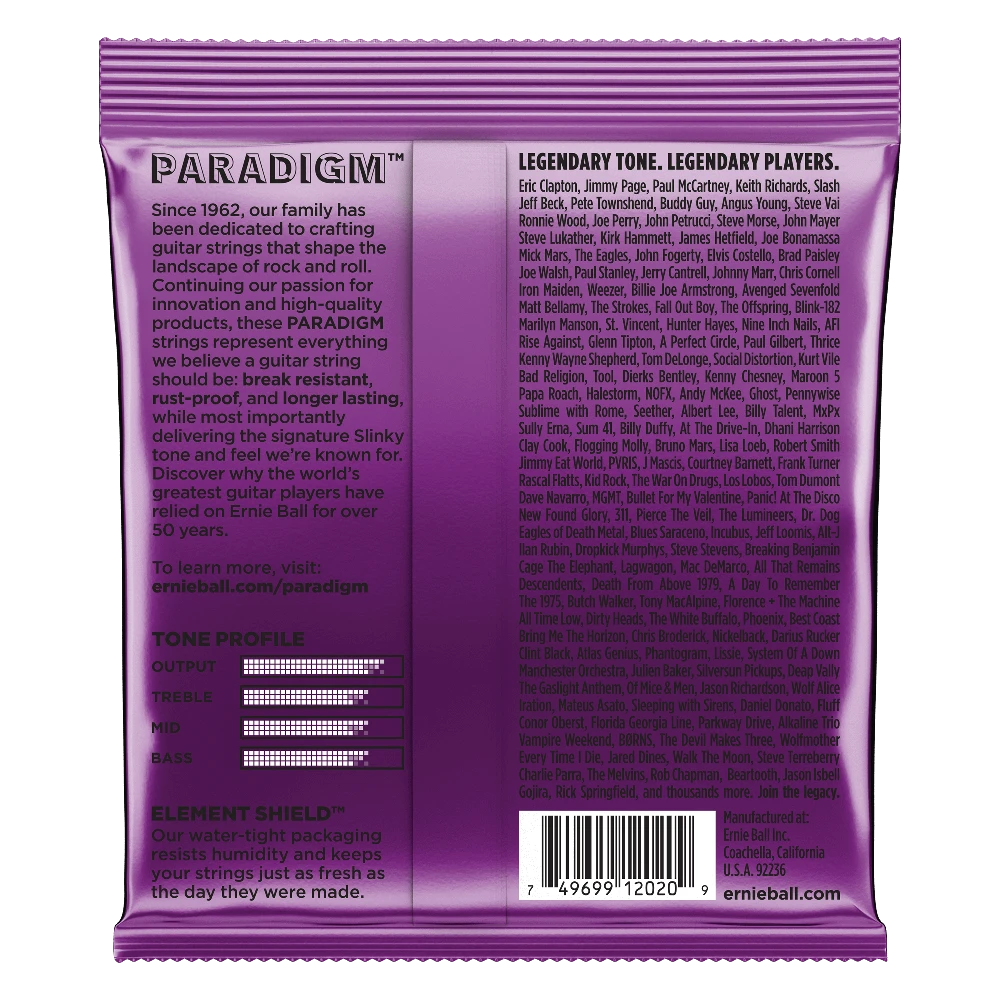 Stygos el. gitarai Ernie Ball Paradigm Power Slinky 11-48
