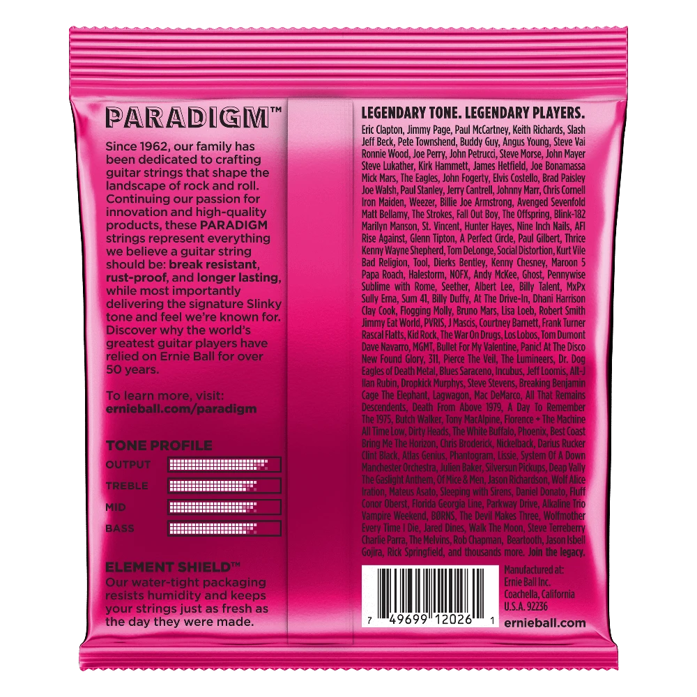 Stygos el. gitarai Ernie Ball Paradigm Super Slinky 09-42