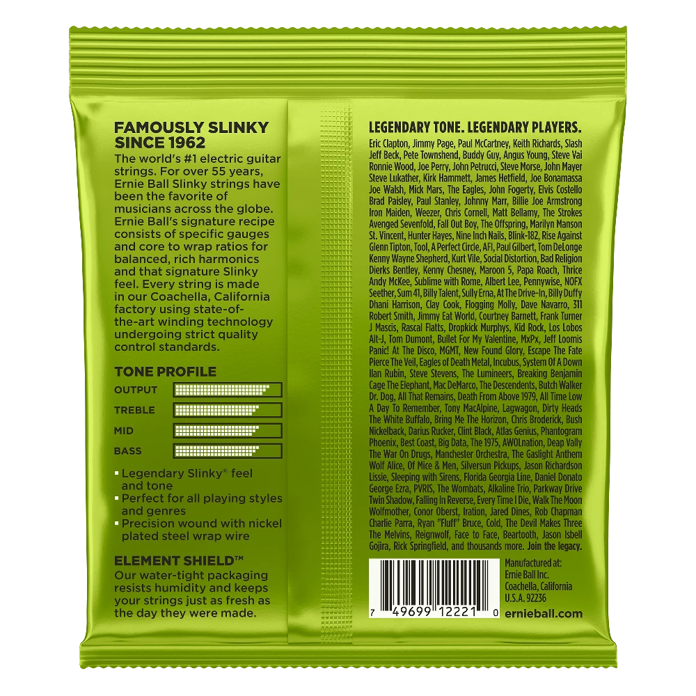 Stygos el. gitarai Ernie Ball Regular Slinky 10-46