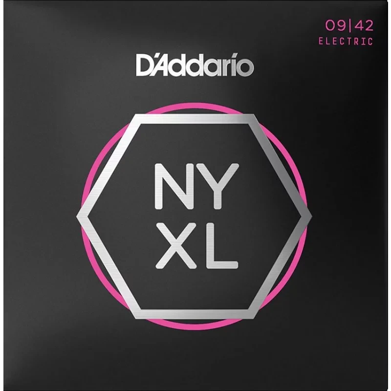 Stygos elektrinei gitarai D'Addario NYXL0942