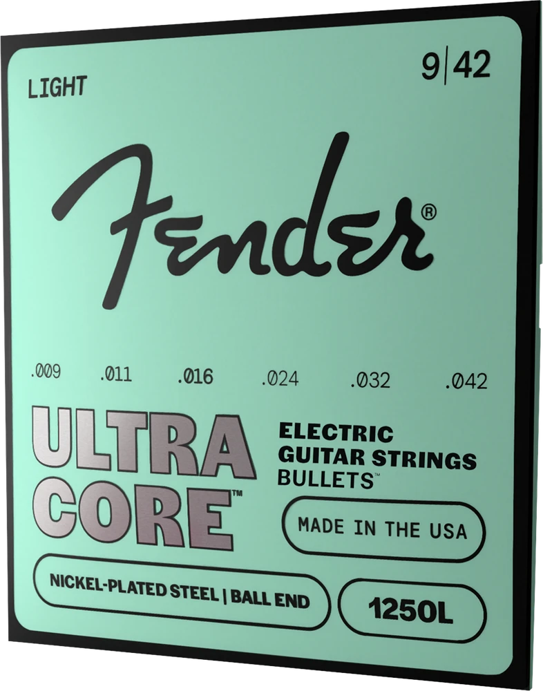 Stygos elektrinei gitarai Fender Ultracore 1250L .009-.042