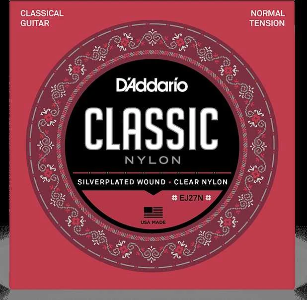 Stygos klasikinei gitarai D'Addario EJ27N .029