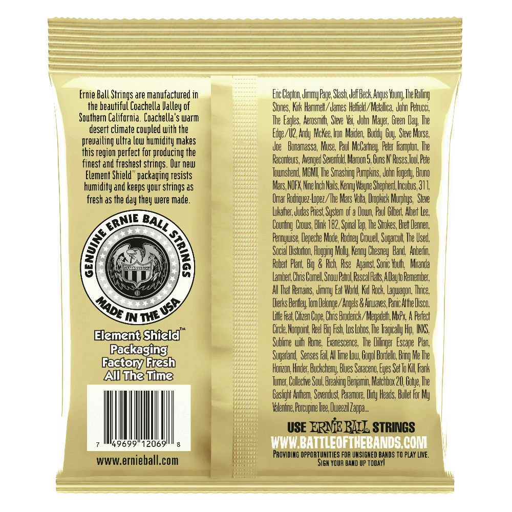 Stygos klasikinei gitarai Ernie Ball 2069 Bronze 28-42
