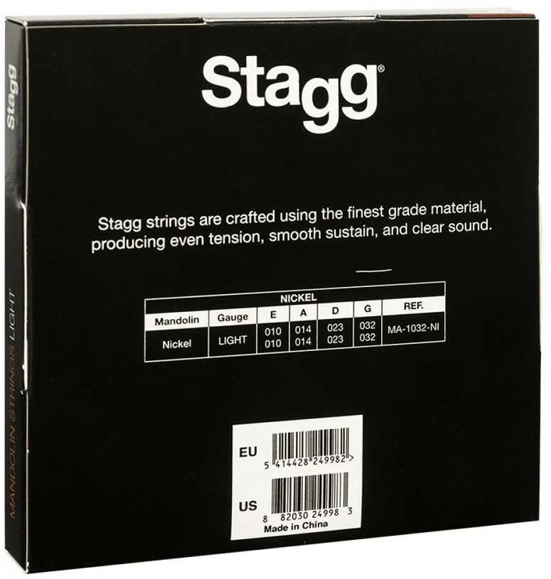 Stygos mandolinai Stagg MA-1032-NI