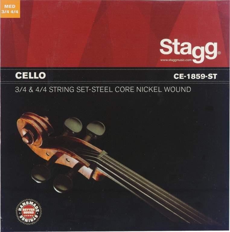 Stygos violončelei Stagg CE-1859-ST