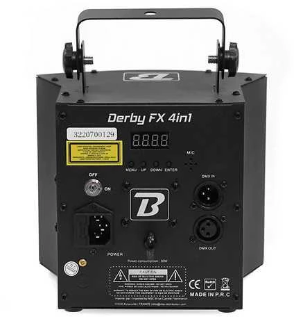 Šviesos efektas BoomTone DJ DerbyFX 4in1