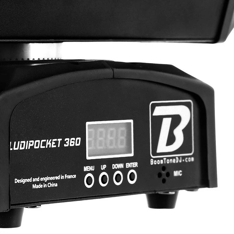 Šviesos efektas BoomTone DJ LUDIPOCKET 360