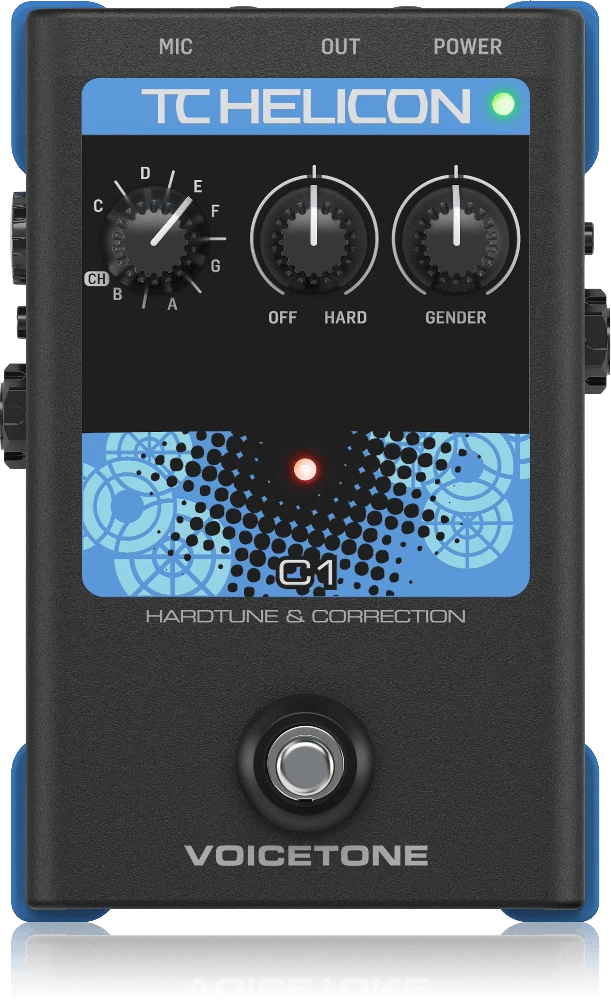 TLN Tc Electronic Vokalo procesorius TC Helicon VoiceTone C1