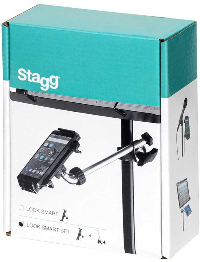 Telefono laikiklis Stagg LOOK SMART10SET