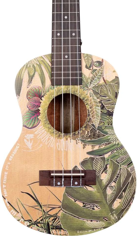 Tenorinė ukulelė Cascha Art Leafy HH 2610