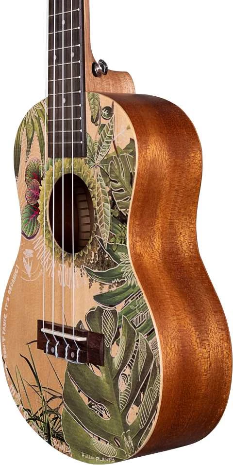 Tenorinė ukulelė Cascha Art Leafy HH 2610