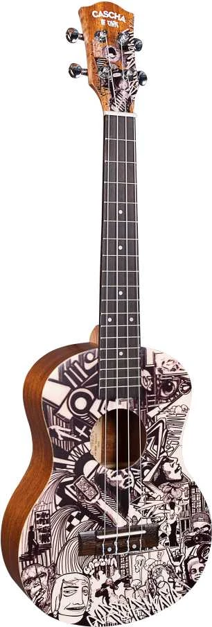 Tenorinė ukulelė Cascha Art Sketch HH 2609