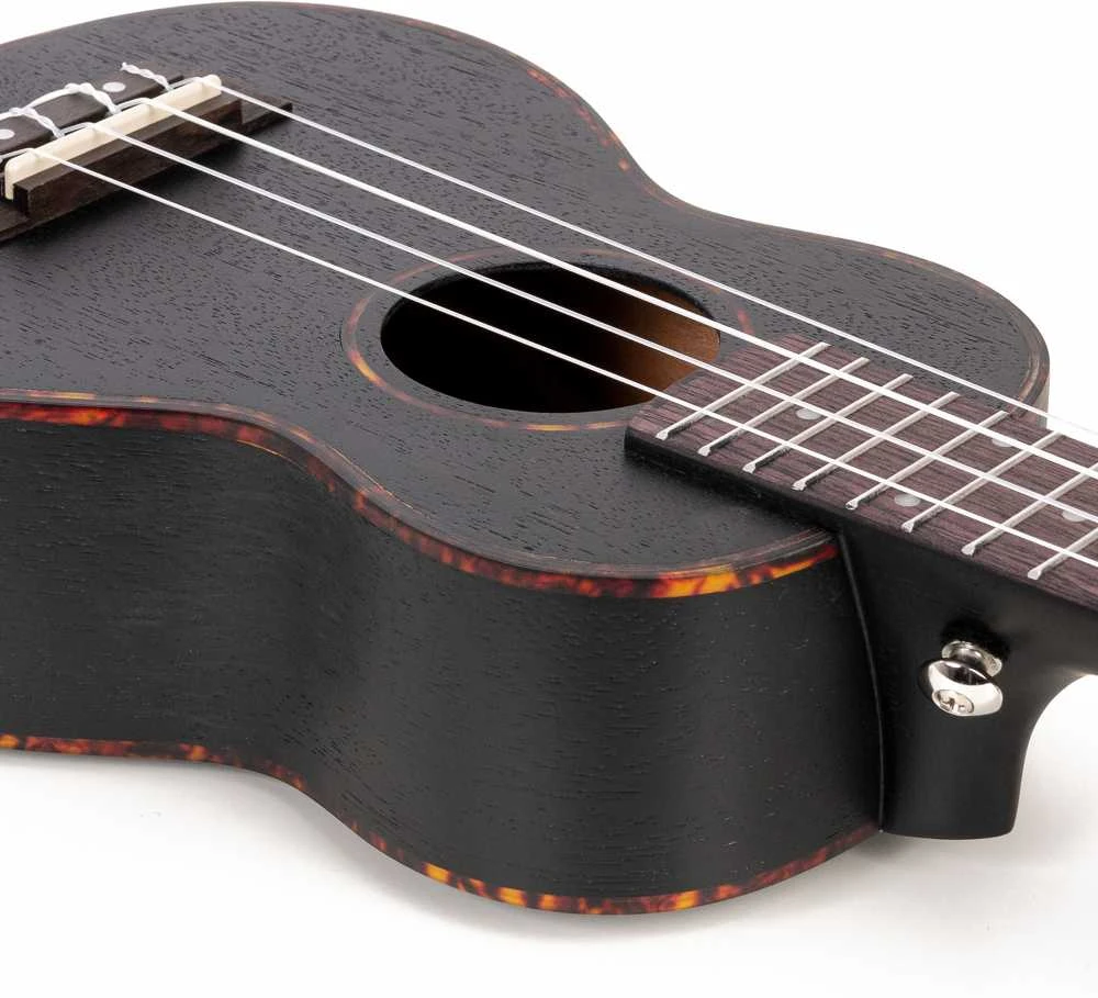 Tenorinė ukulelė Cascha Mahogany juoda HH 2305