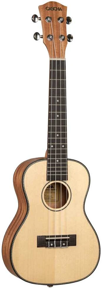 Tenorinė ukulelė Cascha Spruce Solid Top HH 2154