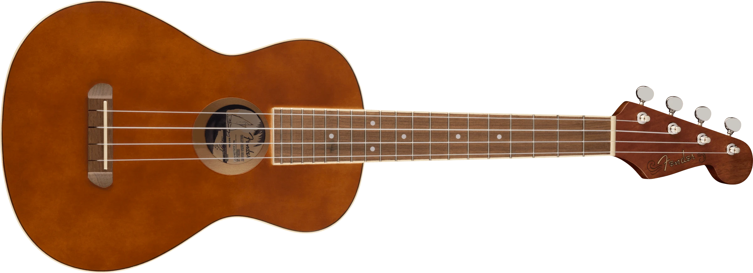 Tenorinė ukulelė Fender AVALON TENOR UKE, NAT WN