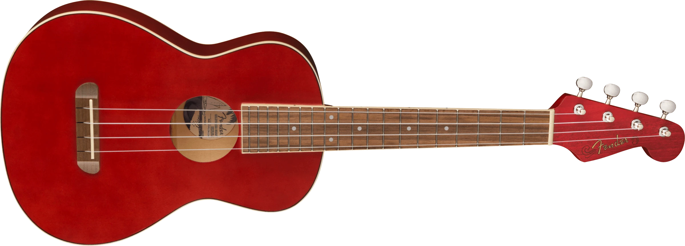 Tenorinė ukulelė Fender AVALON TENOR UKE, CHY WN