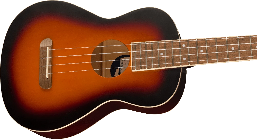 Tenorinė ukulelė Fender AVALON TENOR UKE, Sunburst WN