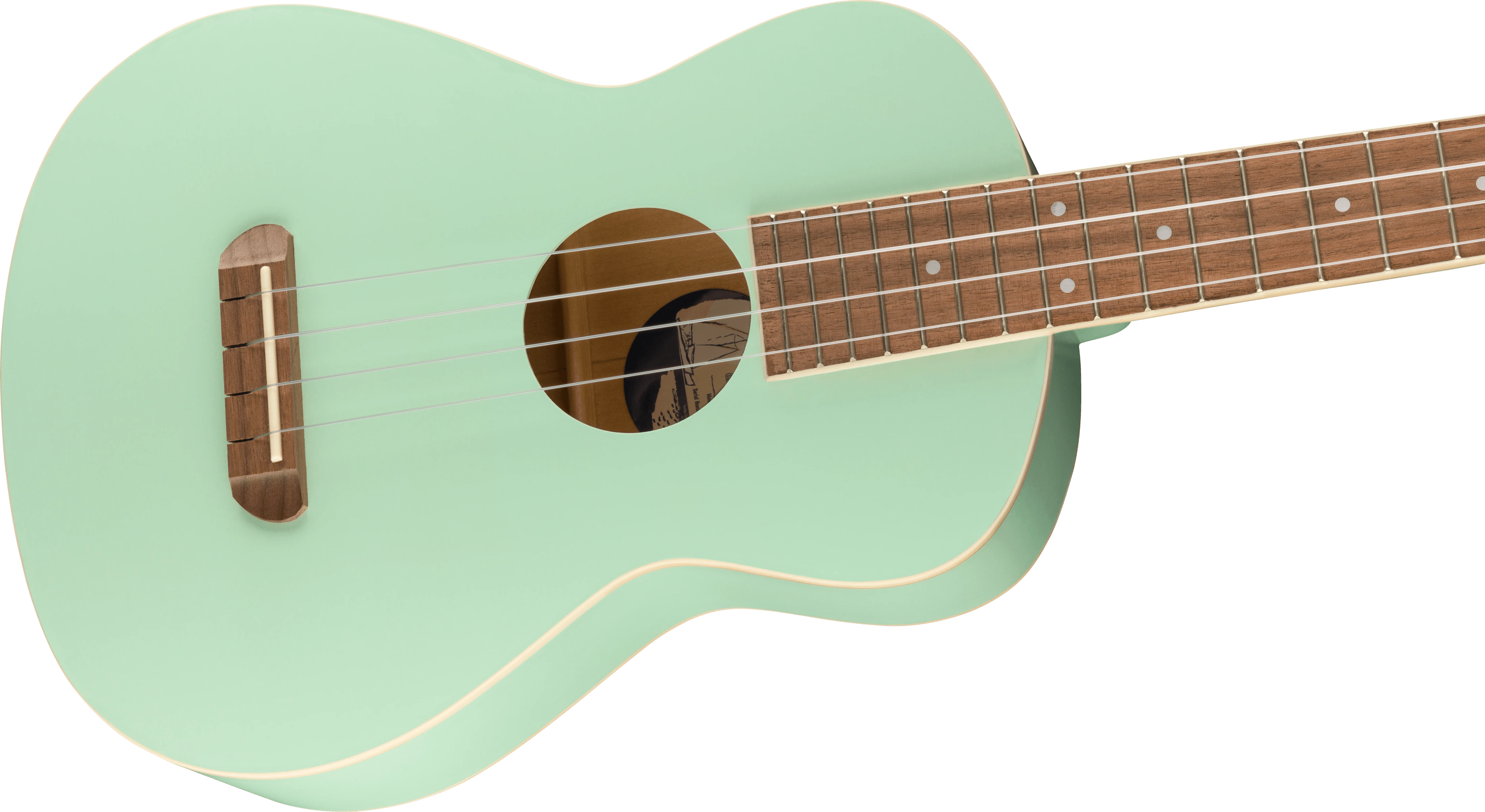 Tenorinė ukulelė Fender AVALON TENOR UKE, SFG WN