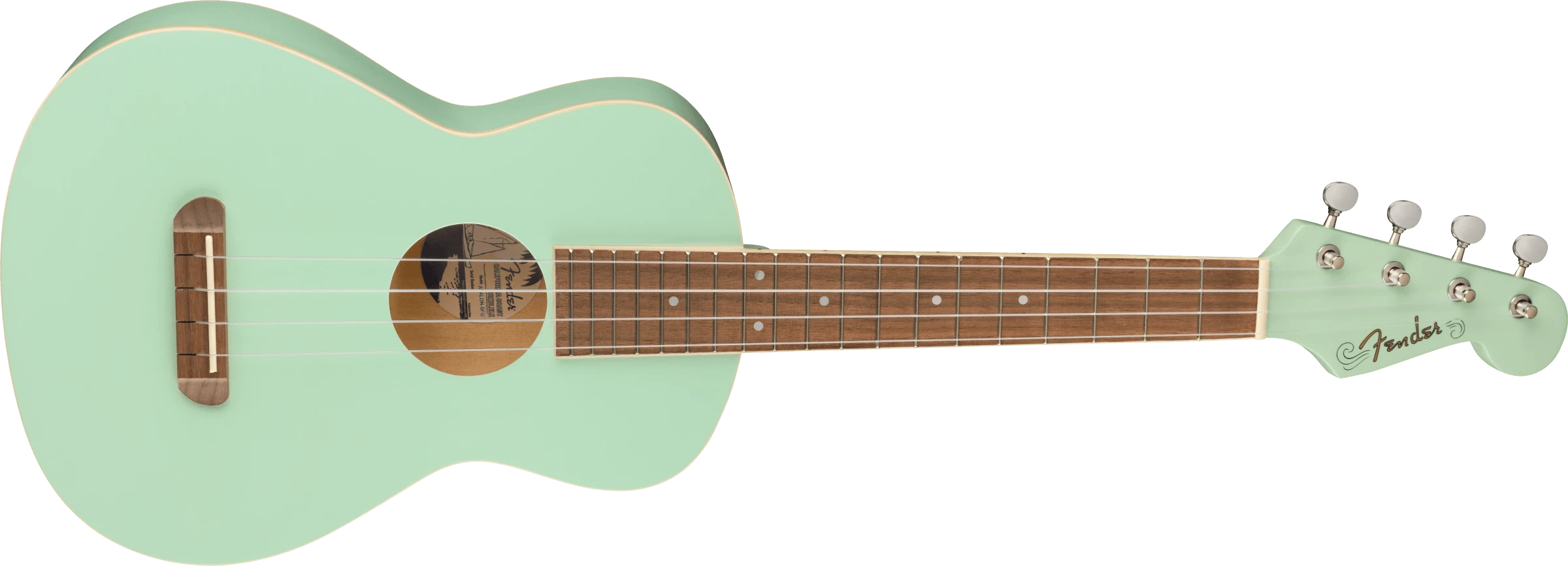 Tenorinė ukulelė Fender AVALON TENOR UKE, SFG WN