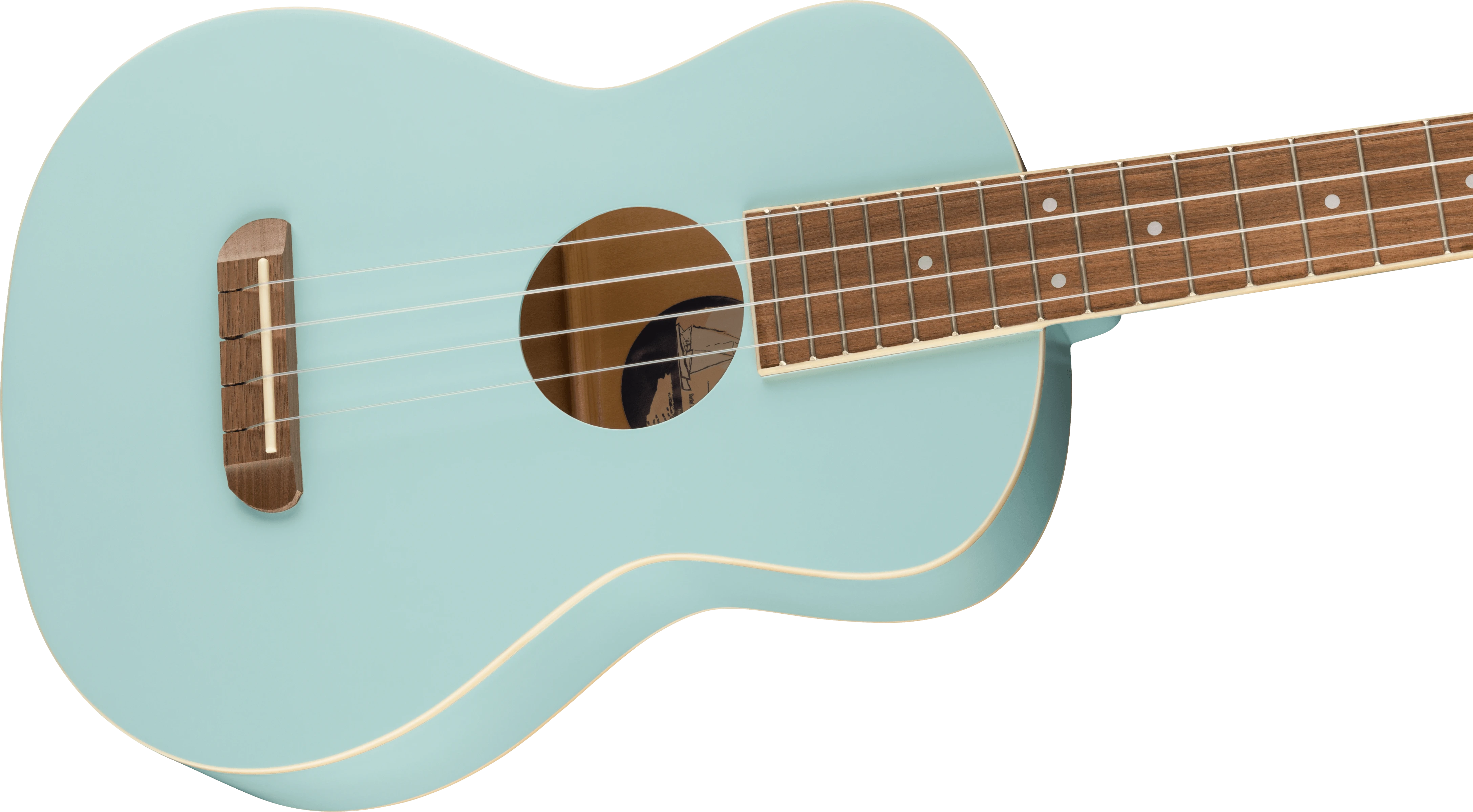 Tenorinė ukulelė Fender AVALON TENOR UKE, DPB WN