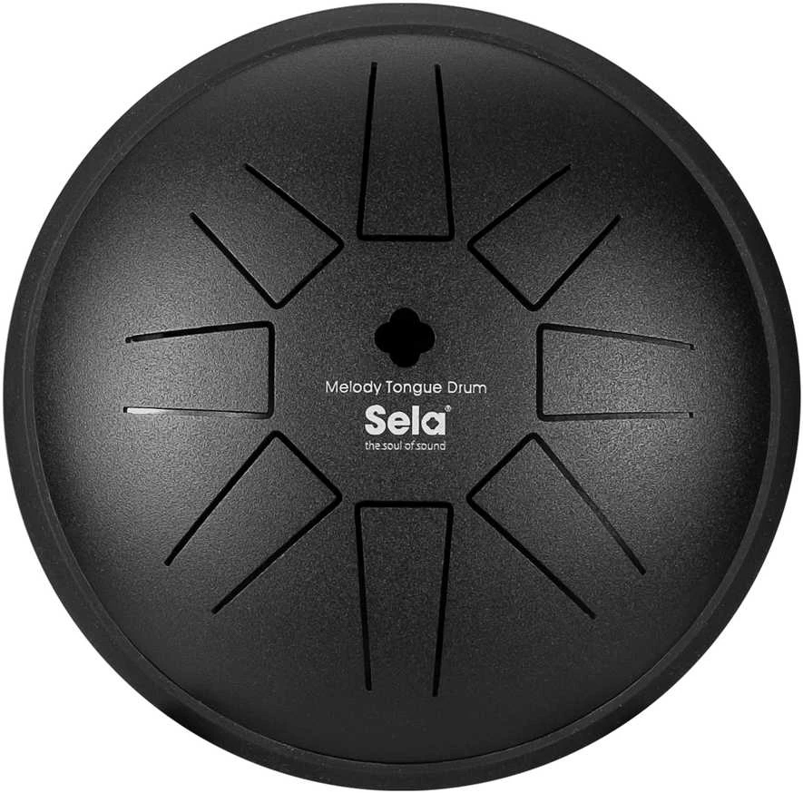 Toninis būgnas Sela Melody 6“ C Major juodas SE 360