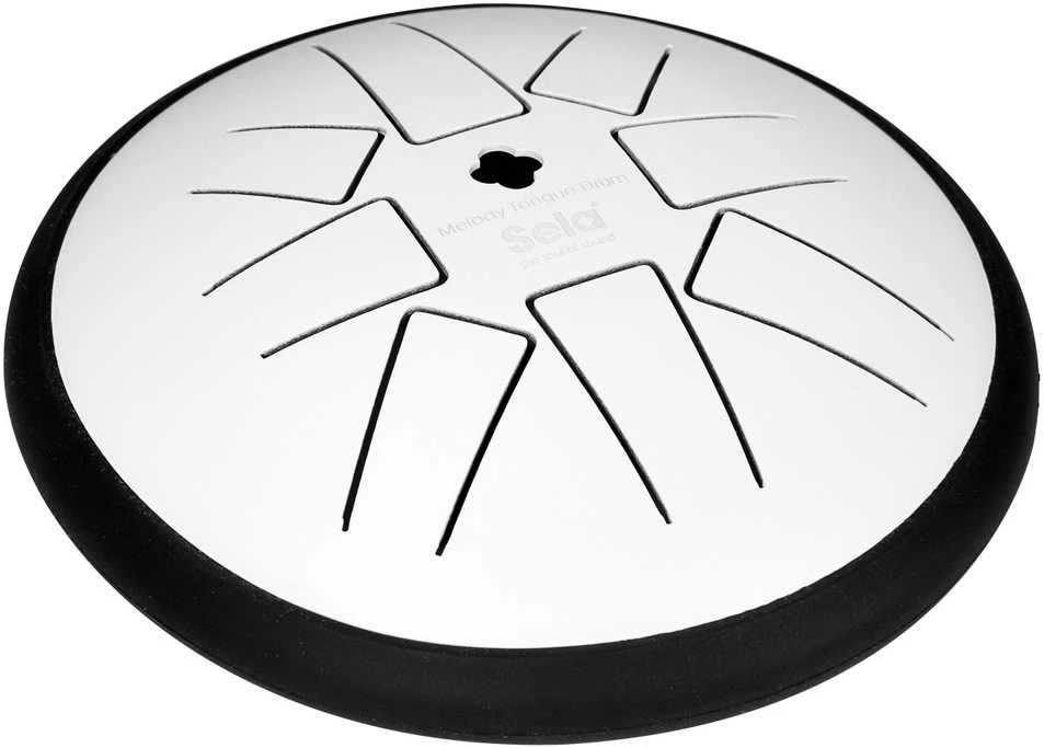Toninis būgnas Sela Melody 6“ G Minor baltas SE 363